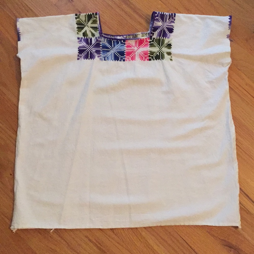 Authentic Mexican embroidered top